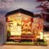 Румбокс Вітальня в японському стилі Інтер'єрний конструктор Roombox Miniature of Chinese hall DIY J-011