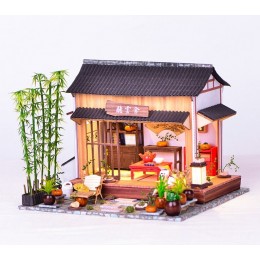 Румбокс Китайський чайний будиночок Інтер'єрний конструктор Roombox Chinese Tea House Garden Wooden BM-850 Румбокс Китайський чайний будиночок Інтер'єрний конструктор Roombox Chinese Tea House Garden Wooden BM-850