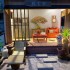 Румбокс Китайський чайний будиночок Інтер'єрний конструктор Roombox Chinese Tea House Garden Wooden BM-850