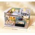 Румбокс Вілла спокійне життя DIY Villa Quiet Life Інтер'єрний конструктор Roombox M-039 + купол Румбокс Вілла спокійне життя DIY Villa Quiet Life Інтер'єрний конструктор Roombox M-039 + купол