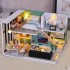 Румбокс Вілла спокійне життя DIY Villa Quiet Life Інтер'єрний конструктор Roombox M-039 + купол Румбокс Вілла спокійне життя DIY Villa Quiet Life Інтер'єрний конструктор Roombox M-039 + купол