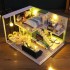 Румбокс Вілла спокійне життя DIY Villa Quiet Life Інтер'єрний конструктор Roombox M-039 + купол Румбокс Вілла спокійне життя DIY Villa Quiet Life Інтер'єрний конструктор Roombox M-039 + купол
