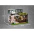 Румбокс Будиночок напівсад Half of The Garden Dollhouse Kit DIY Інтер'єрний конструктор L-035 + купол