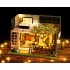 Румбокс Будиночок напівсад Half of The Garden Dollhouse Kit DIY Інтер'єрний конструктор L-035 + купол