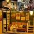 Румбокс Будиночок напівсад Half of The Garden Dollhouse Kit DIY Інтер'єрний конструктор L-035 + купол