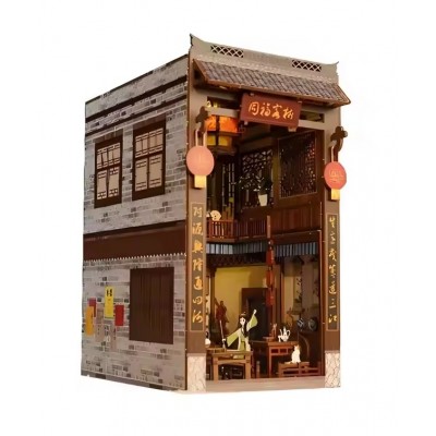 Бук Нук Китайський дім Chinese House DIY Book Nook Інтерьерний конструктор CH-01