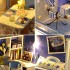 Румбокс Будинок у стилі Лофт Зіркове небо мрії DIY House Dream Starry Sky Loft 3Д конструктор TD-39 + купол