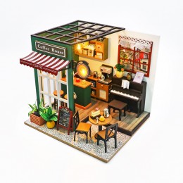 Румбокс Кав'ярня Afternoon Cafe Інтер'єрний конструктор Roombox PC-2311 Румбокс Кав'ярня Afternoon Cafe Інтер'єрний конструктор Roombox PC-2311