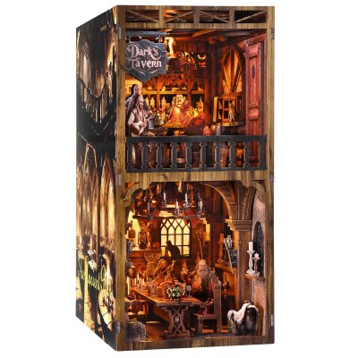 Бук Нук Старовинна таверна Інтер'єрний конструктор The Ancient Bar DIY Book Nook Kit YM-08 Бук Нук Старовинна таверна Інтер'єрний конструктор The Ancient Bar DIY Book Nook Kit YM-08