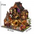 Румбокс Чарівний ліс Інтер'єрний конструктор Magic Forest DIY Miniature Dollhouse Kit Roombox ES-015 + купол Румбокс Чарівний ліс Інтер'єрний конструктор Magic Forest DIY Miniature Dollhouse Kit Roombox ES-015 + купол