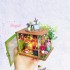 Румбокс Квіткова спальня Flower Bedroom DIY Miniature Dollhouse Kit Roombox MN-001 Румбокс Квіткова спальня Flower Bedroom DIY Miniature Dollhouse Kit Roombox MN-001