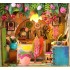 Румбокс Квіткова спальня Flower Bedroom DIY Miniature Dollhouse Kit Roombox MN-001 Румбокс Квіткова спальня Flower Bedroom DIY Miniature Dollhouse Kit Roombox MN-001