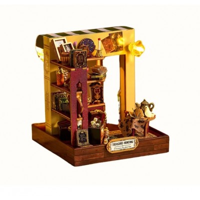 Румбокс Полювання за скарбами Treasure Hunting Diorama Kit DIY Miniature Dollhouse Kit Roombox K-075 Румбокс Полювання за скарбами Treasure Hunting Diorama Kit DIY Miniature Dollhouse Kit Roombox K-075
