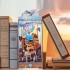 Бук Нук Мобільний Літаючий Дім Інтер'єрний конструктор Mobile Flying House DIY Book Nook Kit 68050 Бук Нук Мобільний Літаючий Дім Інтер'єрний конструктор Mobile Flying House DIY Book Nook Kit 68050