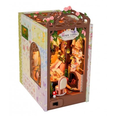 Бук Нук Лісова хатинка квіткової феї Інтер'єрний конструктор DIY Book Nook Kit Flower Fairy TL-8 Бук Нук Лісова хатинка квіткової феї Інтер'єрний конструктор DIY Book Nook Kit Flower Fairy TL-8