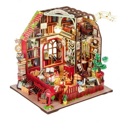 Румбокс Книжковий будиночок The Book House DIY Miniature House TSZH227