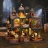 Румбокс Единбурзький замок Інтер'єрний конструктор Edinburgh Castle DIY Miniature House Roombox ES-018 + купол