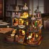 Румбокс Единбурзький замок Інтер'єрний конструктор Edinburgh Castle DIY Miniature House Roombox ES-018 + купол