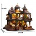 Румбокс Единбурзький замок Інтер'єрний конструктор Edinburgh Castle DIY Miniature House Roombox ES-018 + купол