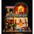 Румбокс Мініатюрна кав'ярня Інтер'єрний конструктор Raya’s Time DIY Miniature Coffee House Kit M2522 Румбокс Мініатюрна кав'ярня Інтер'єрний конструктор Raya’s Time DIY Miniature Coffee House Kit M2522