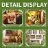 Румбокс Будиночок метеликів Butterfly House DIY Miniature House SQ-60 Румбокс Будиночок метеликів Butterfly House DIY Miniature House SQ-60