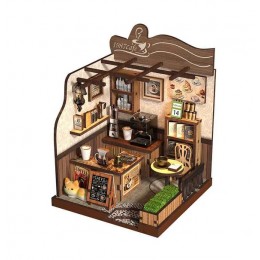 Румбоксу Заміська кав'ярня Country Café DIY Mini House Kit Roombox AW01-001 Румбоксу Заміська кав'ярня Country Café DIY Mini House Kit Roombox AW01-001