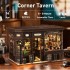 Румбокс Кутова таверня Corner Tavern DIY Mini House Kit Roombox AW03-001