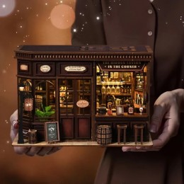 Румбокс Кутова таверня Corner Tavern DIY Mini House Kit Roombox AW03-001 Румбокс Кутова таверня Corner Tavern DIY Mini House Kit Roombox AW03-001