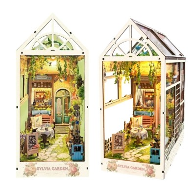 Бук Нук Сад Сальвії Інтер'єрний конструктор Sylvia Garden DIY Book Nook Kit SQ-22 Бук Нук Сад Сальвії Інтер'єрний конструктор Sylvia Garden DIY Book Nook Kit SQ-22