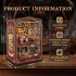 Бук Нук Чарівна студія Інтер'єрний конструктор Magic Studio DIY Wooden Book Nook Kit SQ-54 Бук Нук Чарівна студія Інтер'єрний конструктор Magic Studio DIY Wooden Book Nook Kit SQ-54
