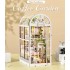 Бук Нук Сонячна кавова оранжерея Book Nook Sunshine Coffee Greenhouse Інтерьерний конструктор YM-07 DIY 