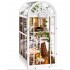 Бук Нук Сонячна кавова оранжерея Book Nook Sunshine Coffee Greenhouse Інтерьерний конструктор YM-07 DIY 