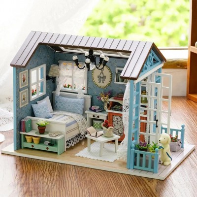 Румбокс Лісова пора DIY House Forest Blue Time Roombox модель 8007 Румбокс Лісова пора DIY House Forest Blue Time Roombox модель 8007