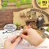 Румбокс Хатина Хобіта Інтер'єрний конструктор The Magic Ring House DIY Roombox Kit SQ-59