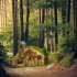 Румбокс Хатина Хобіта Інтер'єрний конструктор The Magic Ring House DIY Roombox Kit SQ-59