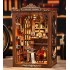 Бук Нук Бібліотека Сутінків Twilight Library DIY Mini Book Nook AM001-002 Бук Нук Бібліотека Сутінків Twilight Library DIY Mini Book Nook AM001-002