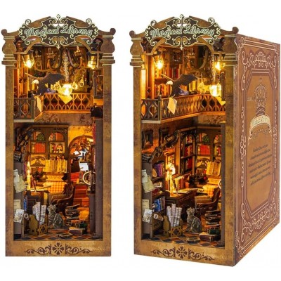 Бук Нук Чарівна бібліотека Інтер'єрний конструктор Magic Library DIY Book Nook Kit M2513 Бук Нук Чарівна бібліотека Інтер'єрний конструктор Magic Library DIY Book Nook Kit M2513