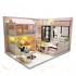 Румбокс Кімната Раннє літо Інтер'єрний конструктор Modern Loft DIY Roombox Kit MD-27 Румбокс Кімната Раннє літо Інтер'єрний конструктор Modern Loft DIY Roombox Kit MD-27