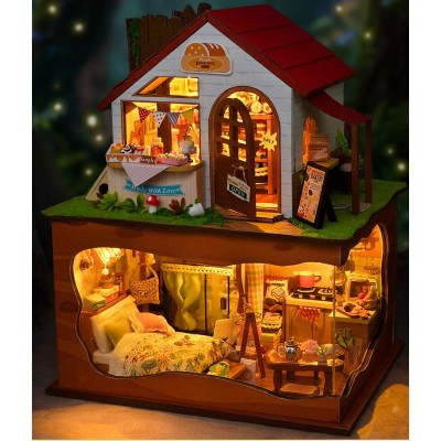 Румбокс Лісова пекарня Інтер'єрний конструктор Roombox DIY House TD-52