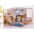Румбокс Блакитні часи Інтер'єрний конструктор Roombox DIY House L-023 + купол Румбокс Блакитні часи Інтер'єрний конструктор Roombox DIY House L-023 + купол