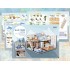 Румбокс Блакитні часи Інтер'єрний конструктор Roombox DIY House L-023 + купол Румбокс Блакитні часи Інтер'єрний конструктор Roombox DIY House L-023 + купол