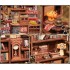 Бук Нук Кав’ярня на розі вулиці Інтер'єрний конструктор Book Nook Corner Coffee Shop DIY CWGВ-402