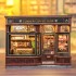 Бук Нук Кав’ярня на розі вулиці Інтер'єрний конструктор Book Nook Corner Coffee Shop DIY CWGВ-402