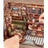 Бук Нук Кав’ярня на розі вулиці Інтер'єрний конструктор Book Nook Corner Coffee Shop DIY CWGВ-402