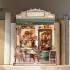 Бук Нук Сонячне кафе Інтер'єрний конструктор Book Nook Sunny Cafe DIY CWGC-208 Бук Нук Сонячне кафе Інтер'єрний конструктор Book Nook Sunny Cafe DIY CWGC-208