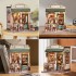 Бук Нук Сонячне кафе Інтер'єрний конструктор Book Nook Sunny Cafe DIY CWGC-208 Бук Нук Сонячне кафе Інтер'єрний конструктор Book Nook Sunny Cafe DIY CWGC-208