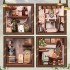 Бук Нук Сонячне кафе Інтер'єрний конструктор Book Nook Sunny Cafe DIY CWGC-208 Бук Нук Сонячне кафе Інтер'єрний конструктор Book Nook Sunny Cafe DIY CWGC-208