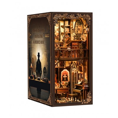 Бук Нук Детективна агенція Таємниця темного ящику Book Nook Dark Box Mystery Case DIY BV02-017 з музичним механізмом