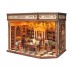 Бук Нук Кабінет Афіни Інтер'єрний конструктор Book Nook Athenaeum Cabinet DIY SJ-038