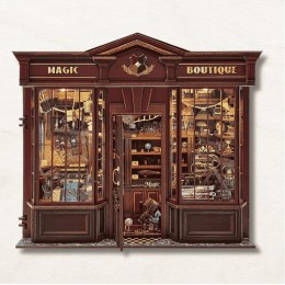Бук Нук Чарівний Бутік Book Nook Magic Boutique DIY Інтер'єрний конструктор SQ-87 Бук Нук Чарівний Бутік Book Nook Magic Boutique DIY Інтер'єрний конструктор SQ-87